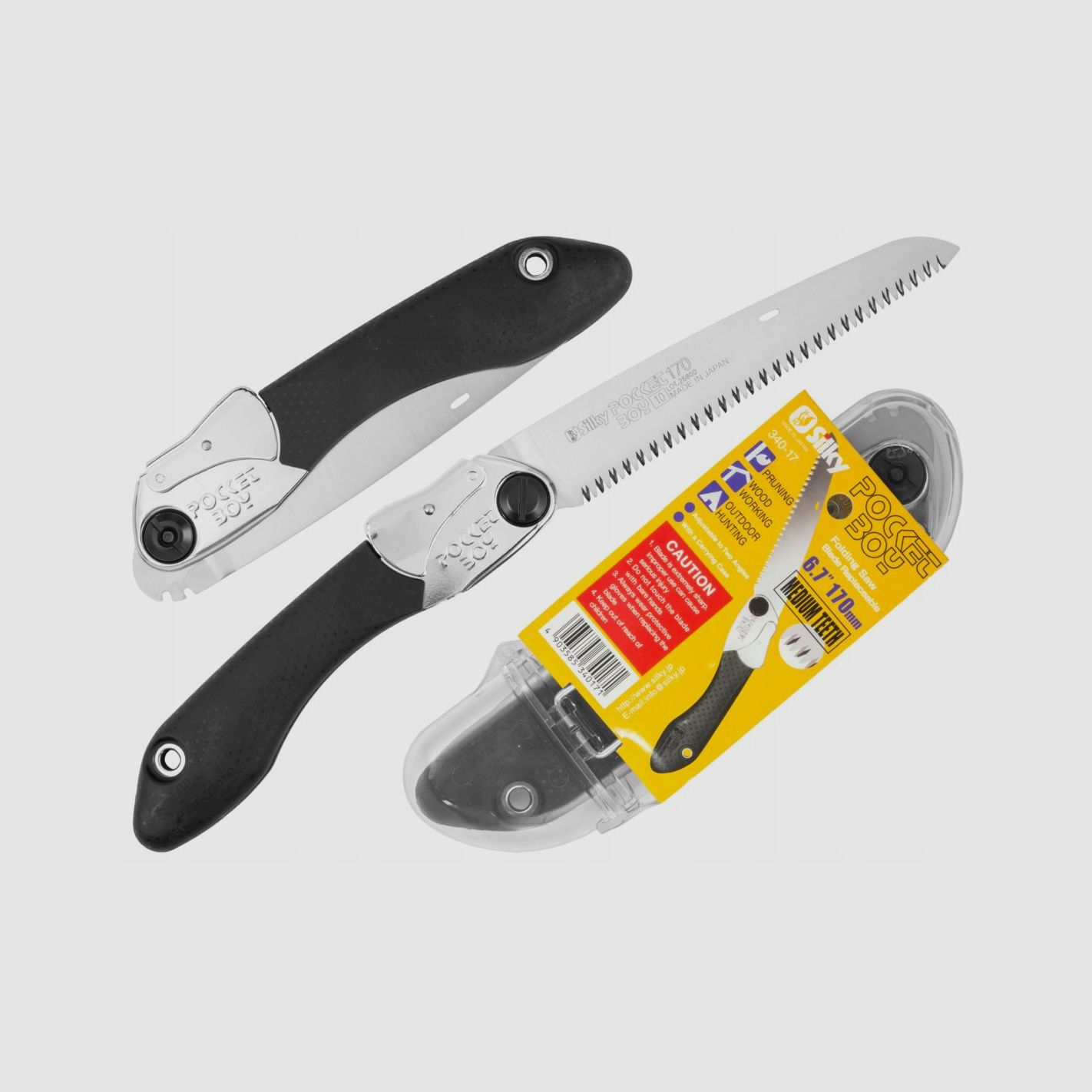 Folding hand saw SILKY POCKETBOY 170-10