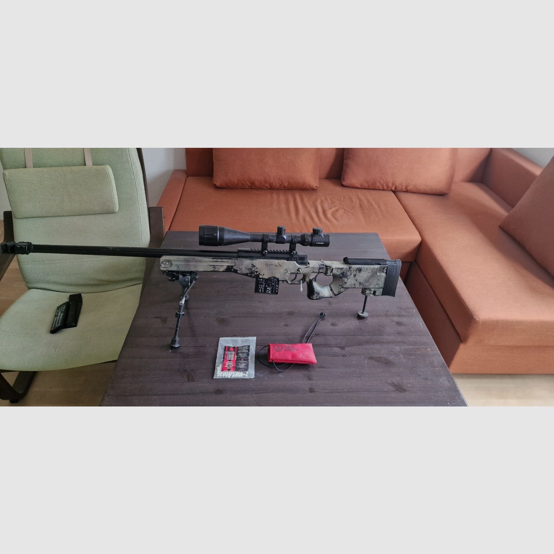 Begadi MB 4403 Roedale AWM L96 Komplettset Sniper