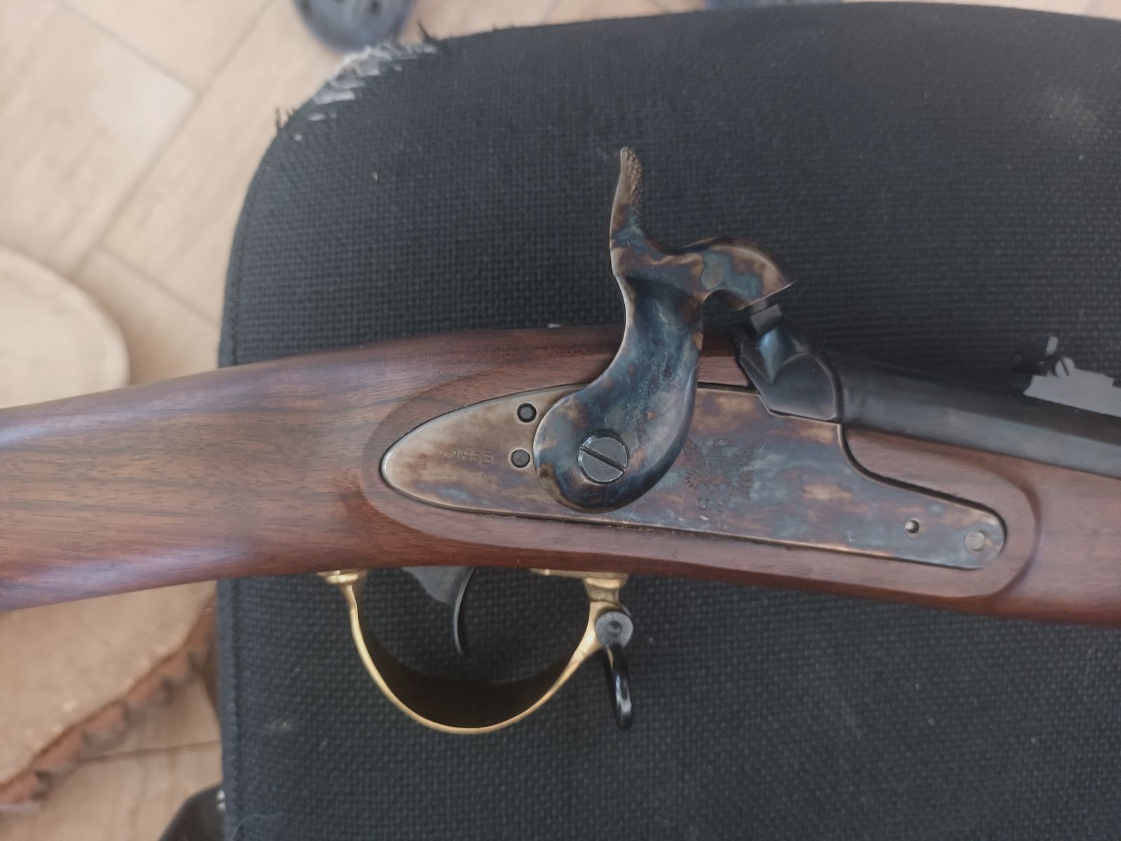 Perdersoli Gewehr 58   Ardesa Pistole 45  mit Zubehör