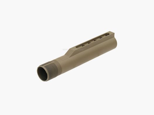 UTG PRO MIL SPEC 6-POSITION EXTENSION BUFFERTUBE, FDE CERAKOTE