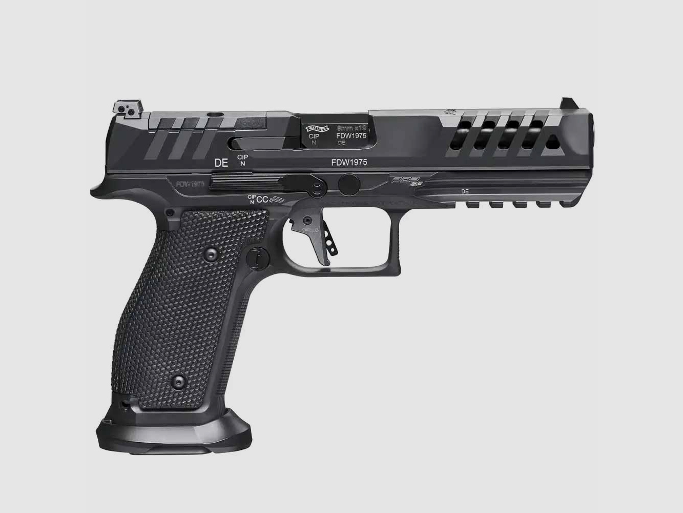 WALTHER PDP STEEL FRAME FS MATCH OR BLACK