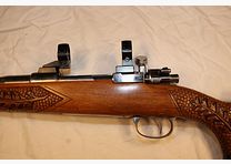 Rifle de caza personalizado.