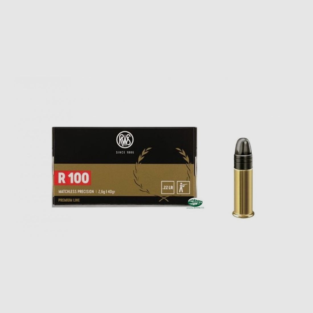 RWS Munition Kal.22 lr R100 Match