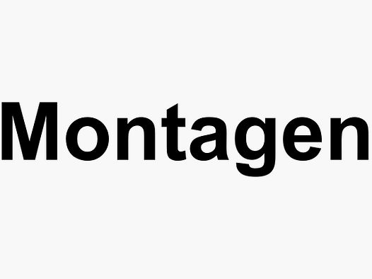Trophäenmontagen
