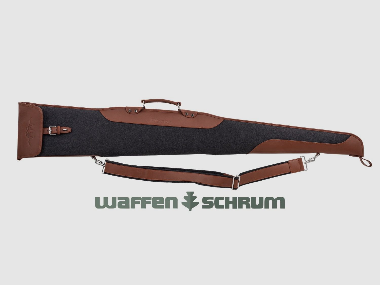 Blaser shotgun case Loden 135cm - Gray/Brown
