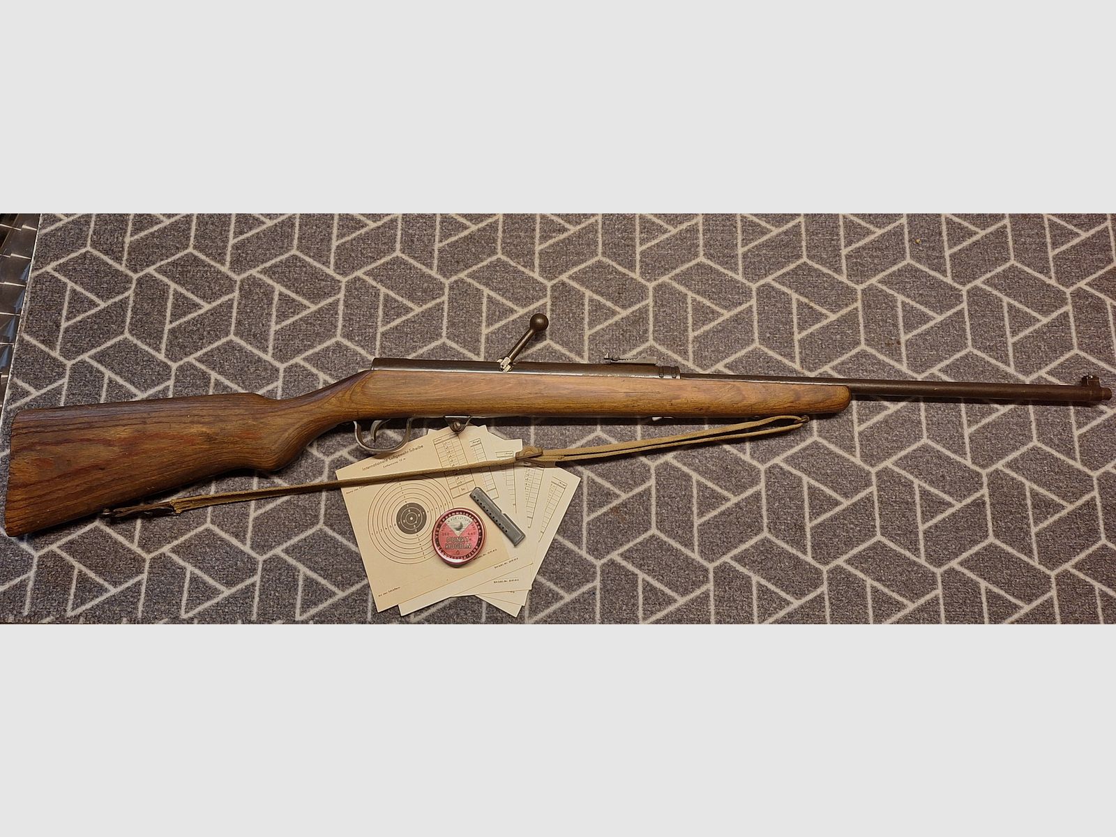 Haenel Suhl Sport Model 49a (not 310) with sling and 12-round magazine!