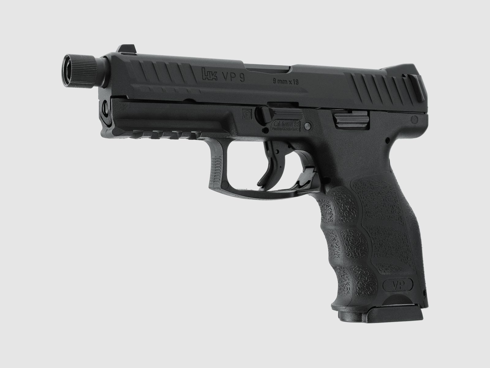 H&K VP9 Versión Táctica de Metal GBB Airsoft Negra -F-