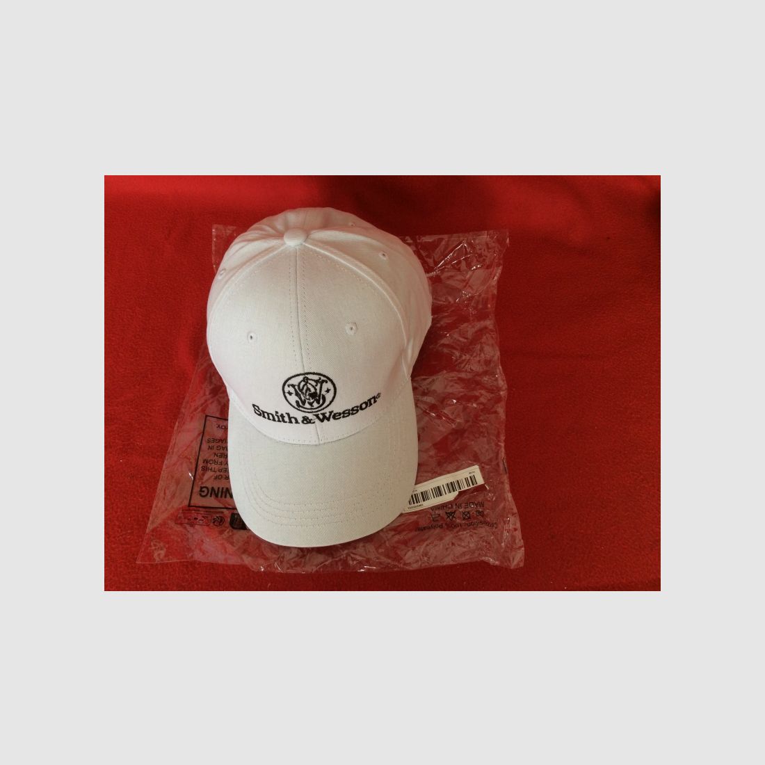 Smith & Wesson weiße Baseballcap