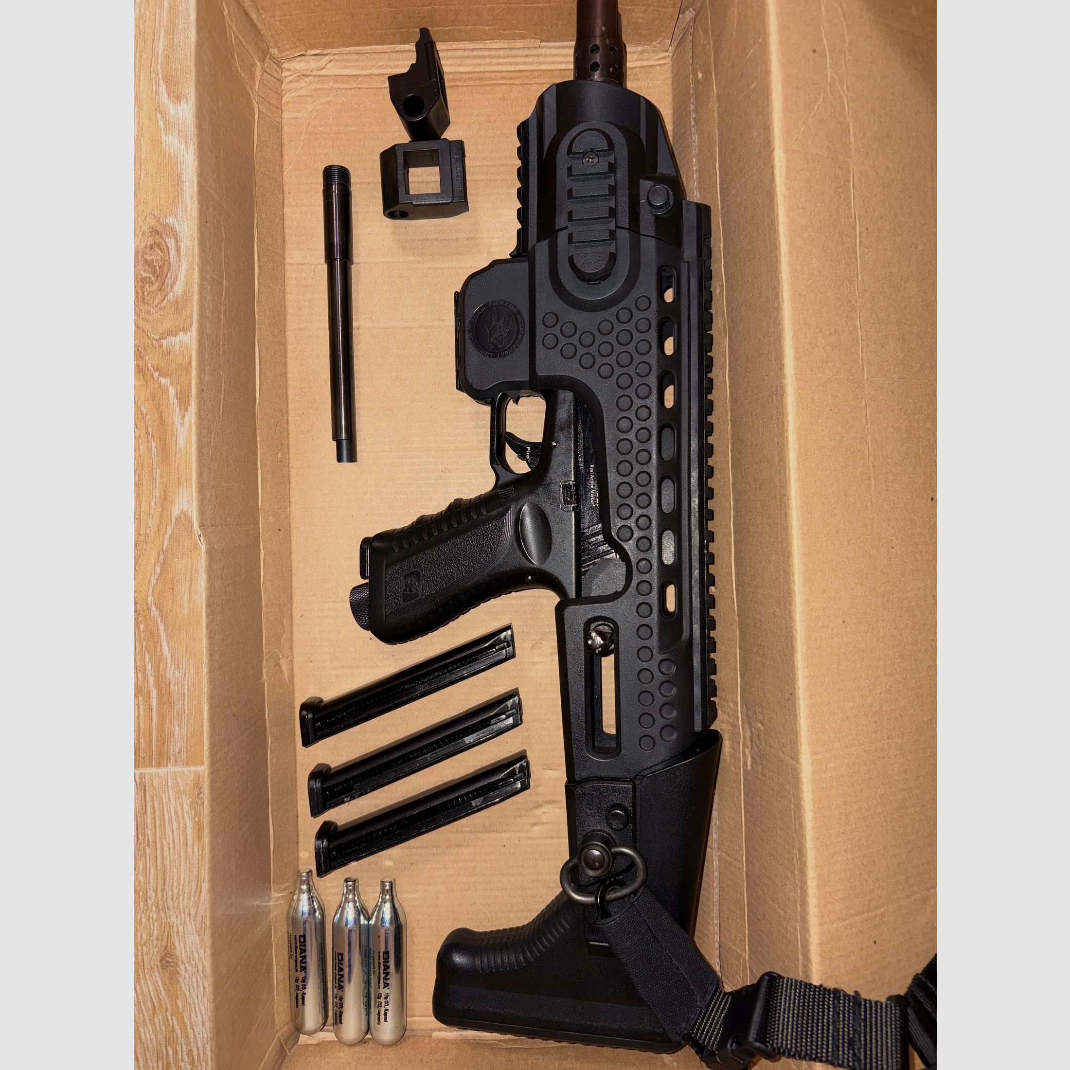 Ram Combat mit MP Kit / Gummigeschoss / Real Action Marker