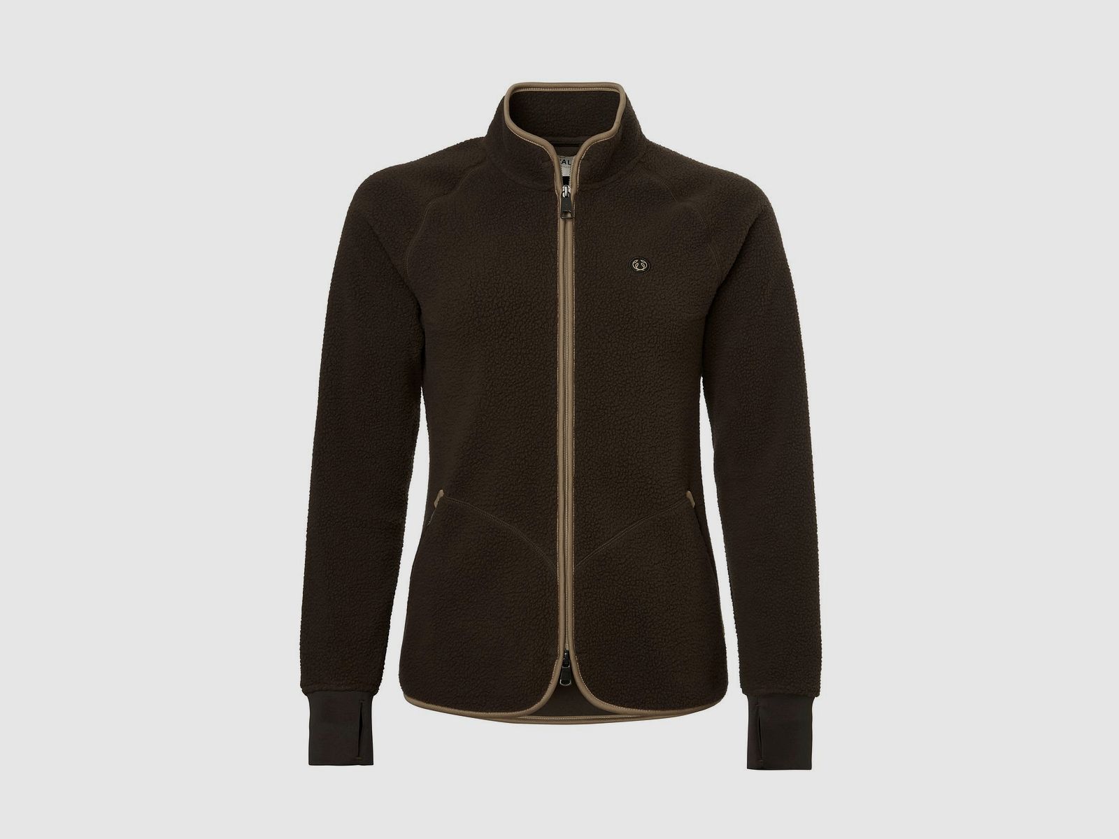Chevalier Pax Light Pile Jacke Lederbraun Damen 46W