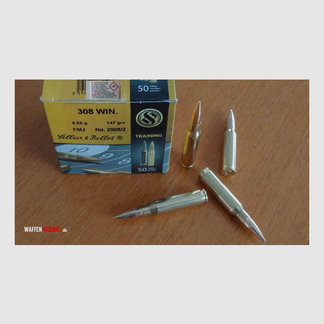 Sellier & Bellot FMJ Vollmantel