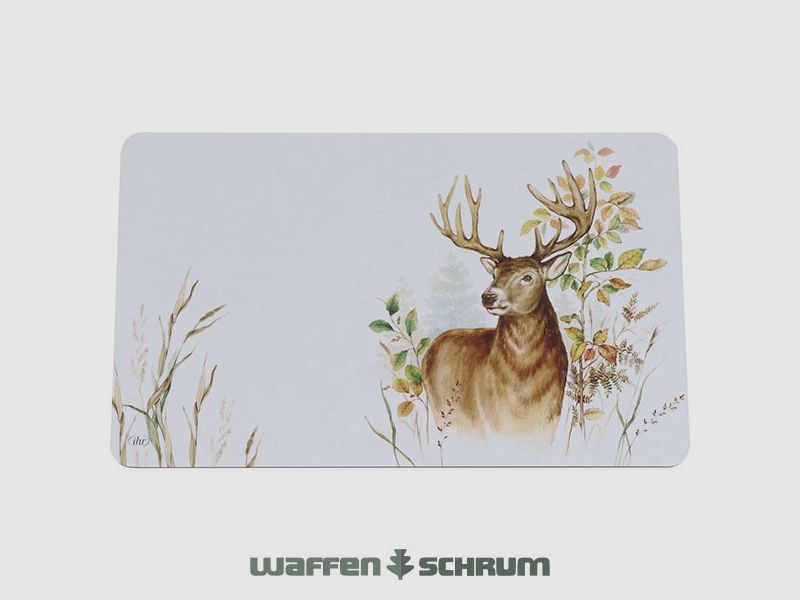 AKAH Frühstücksbrettchen Hirsch