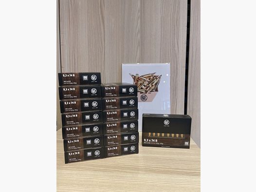 RWS MUNITION Kal. 9,3x74 R UNI CLASSIC 19g