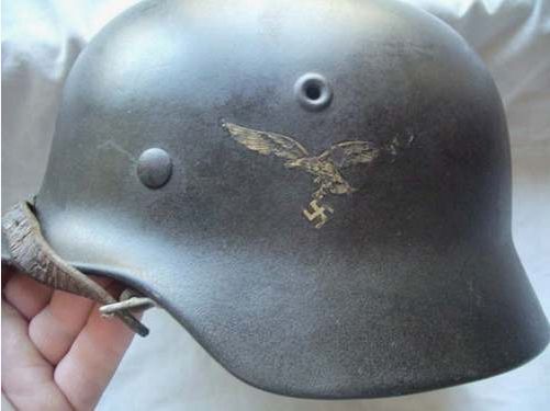 Original steel helmet M40 Luftwaffe from WW2