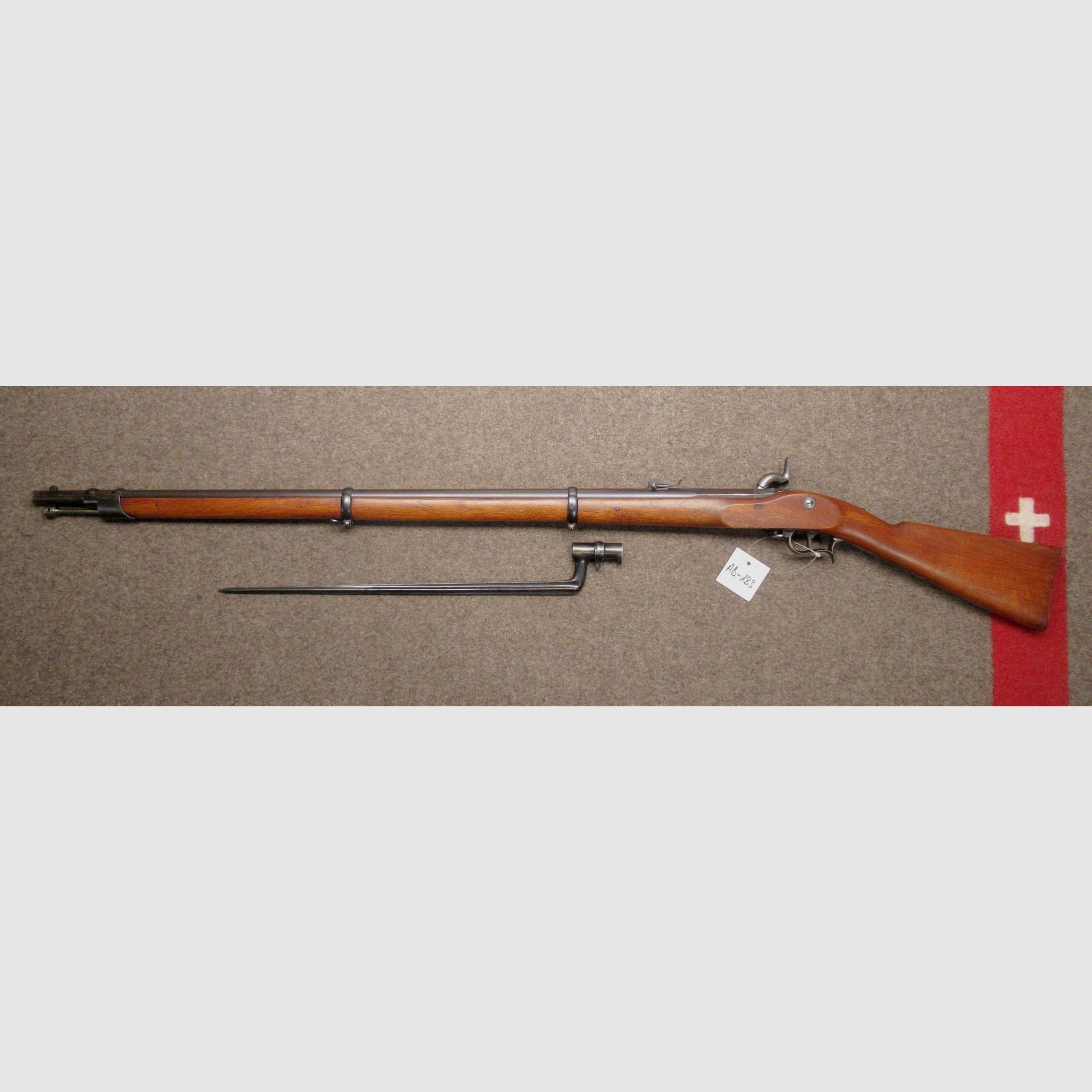 AB-183 carabine VON ERLACH mod. 1863 cal. 10.4mm, image 2 sur 6
