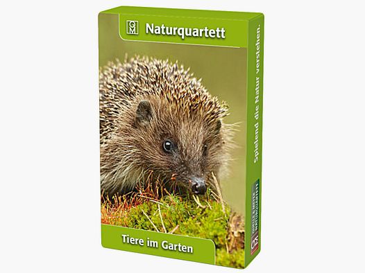 Naturquartett Tiere im Garten
