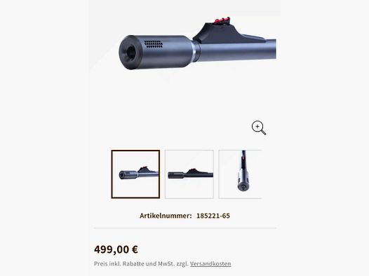 Dentler Mündungsbremse 