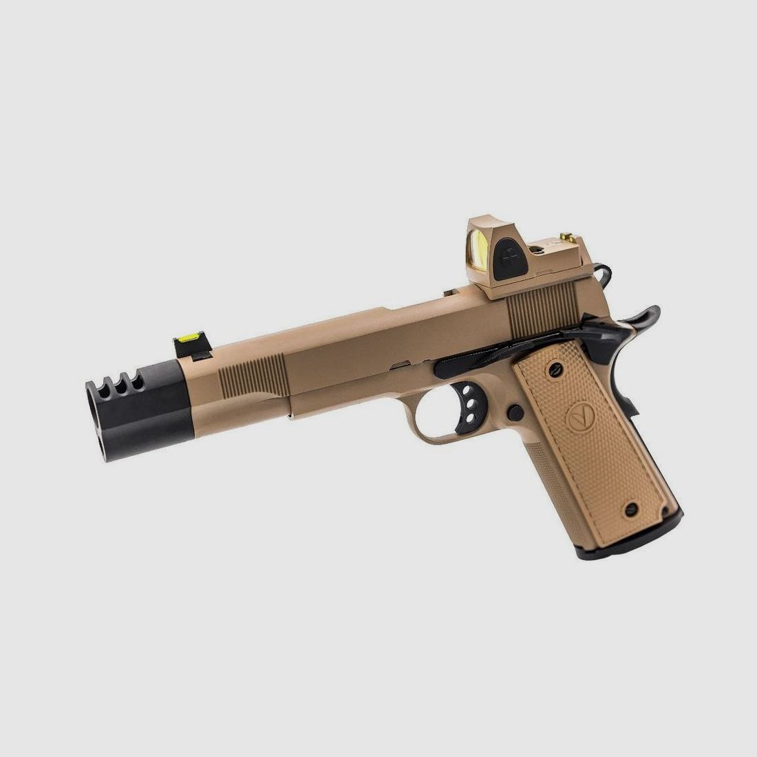 Réplique GBB Gaz VORSK VP-X Tan 1,0J - Point Rouge BDS Intégré - Précision et Réalisme pour Airsoft, image 4 sur 4
