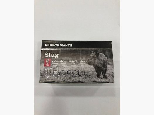FIOCCHI CARTUCHOS A BALAS 12/70 QT10