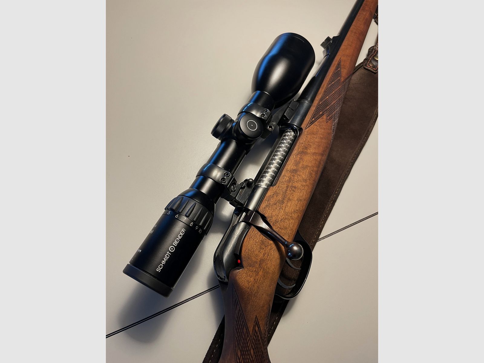 Repetier karabin, broń szafkowa, Krico, przedmiot kolekcjonerski, Blaser, Sauer, Heym