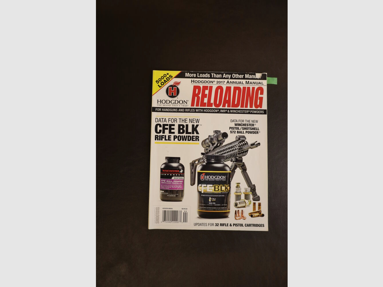 Hodgdon Reloading Annual Manual 2017