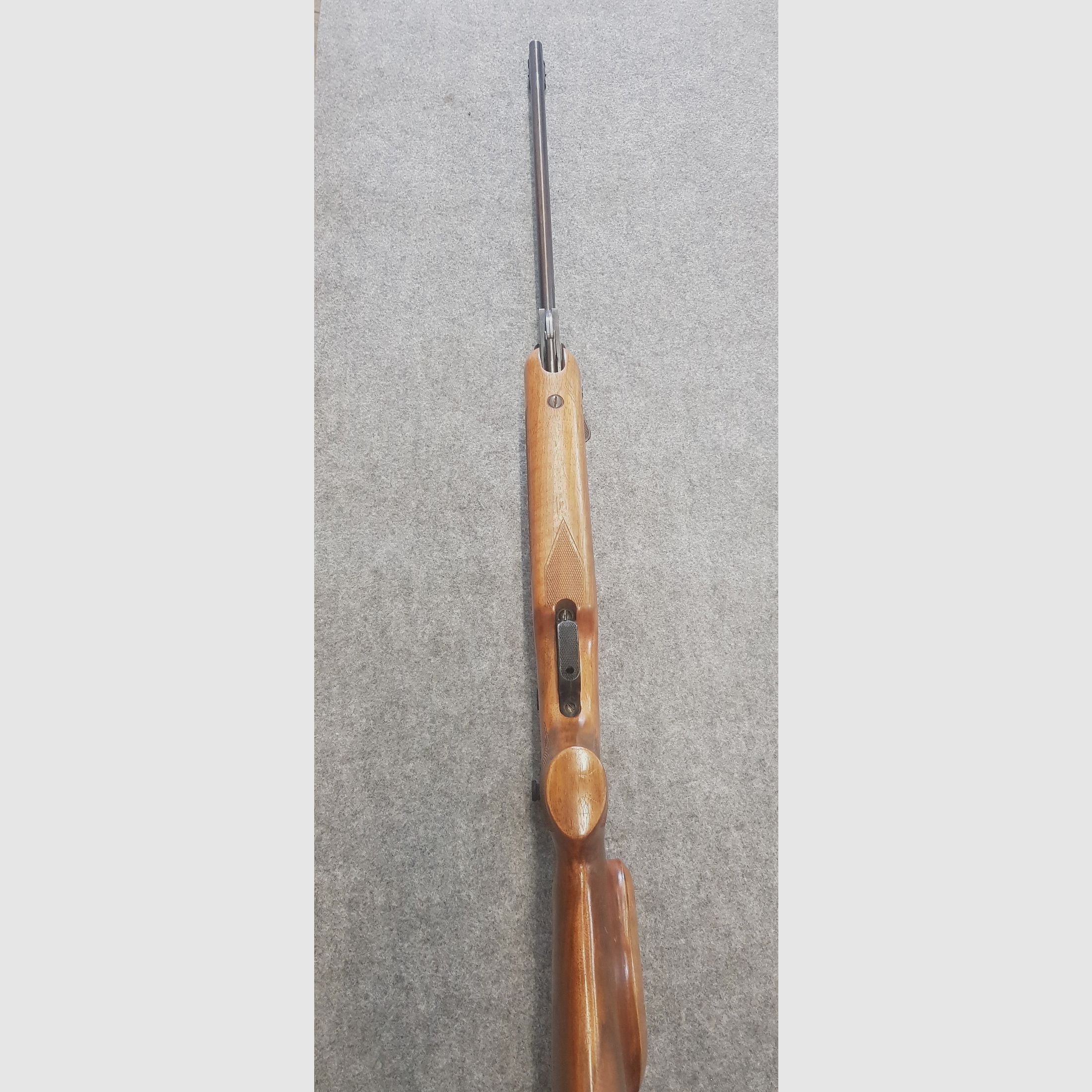Sehr altes Weihrauch HW55 T  mit Tiroler Walnussschaft Knicker Luftgewehr  ohne F-Zeichen aus den 60iger Jahren cal. 4,5mm Diabolo