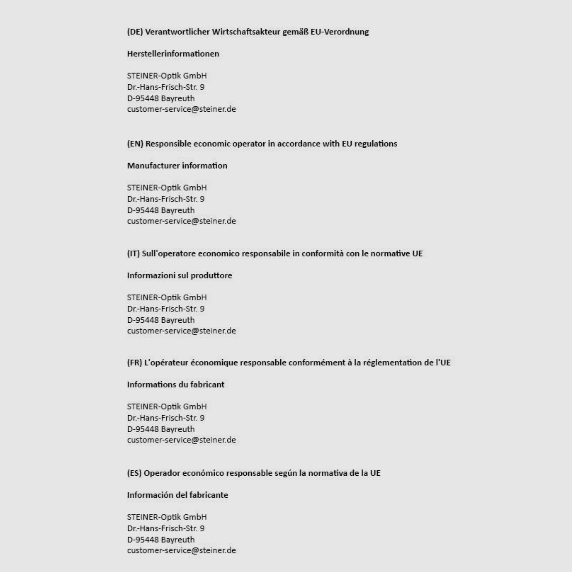 Steiner 202500208 S332 cal 7.62 viseur point rouge