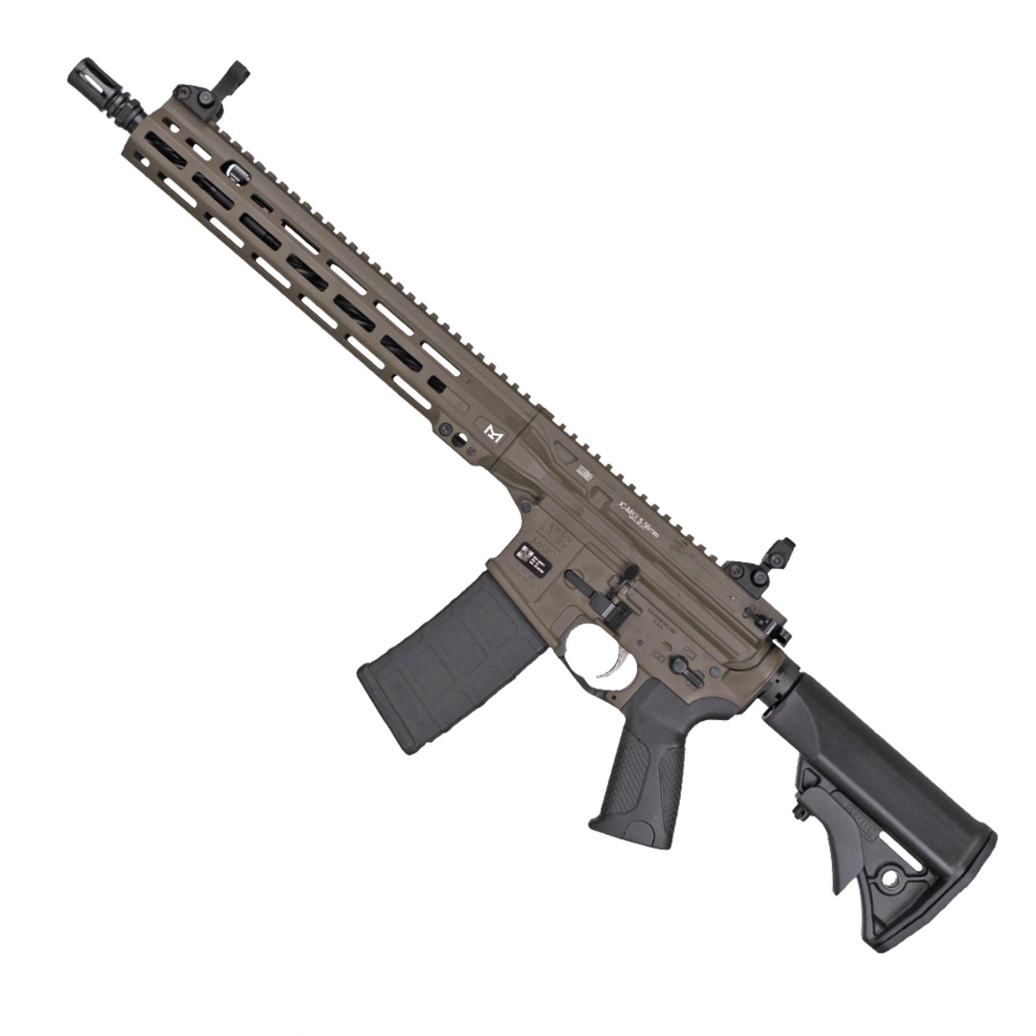 LWRC ICMKII carabina 14,7" cal. 223/5.56 Patriot Brown, imagen 3 de 3