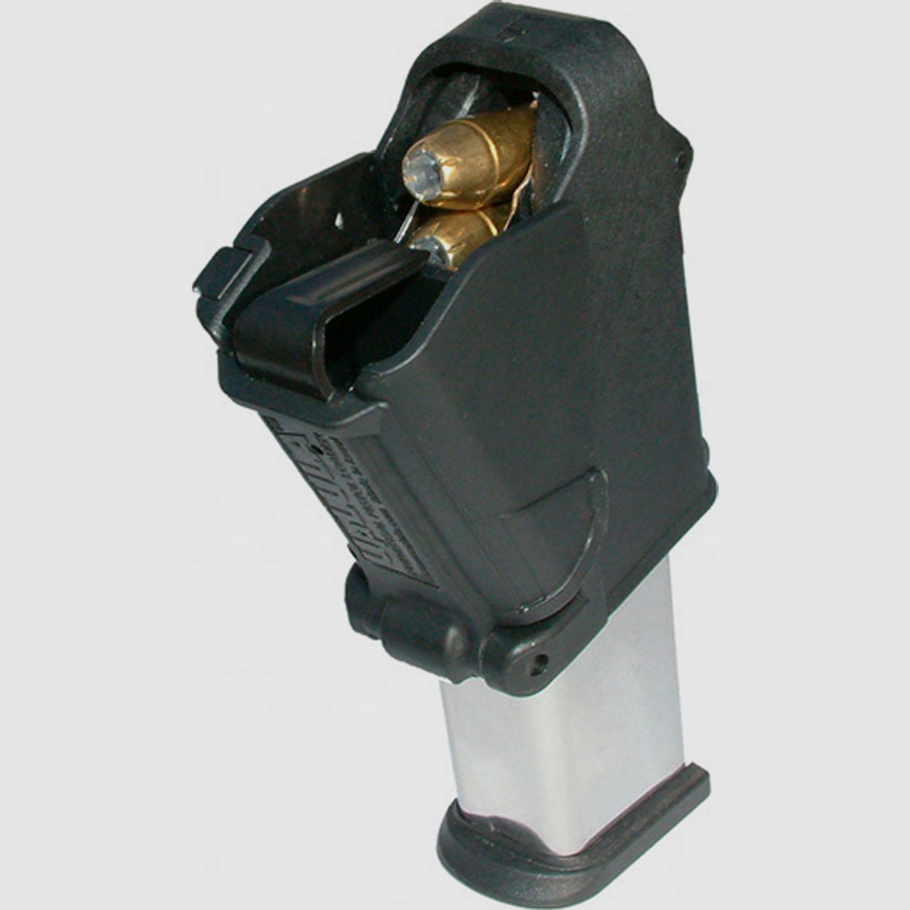 MAGLULA Speedloader/Chargeur de chargeur UpLULA Pistol Mag Loader 60L 9mm Luger -> .45 ACP Lemon, image 2 sur 3