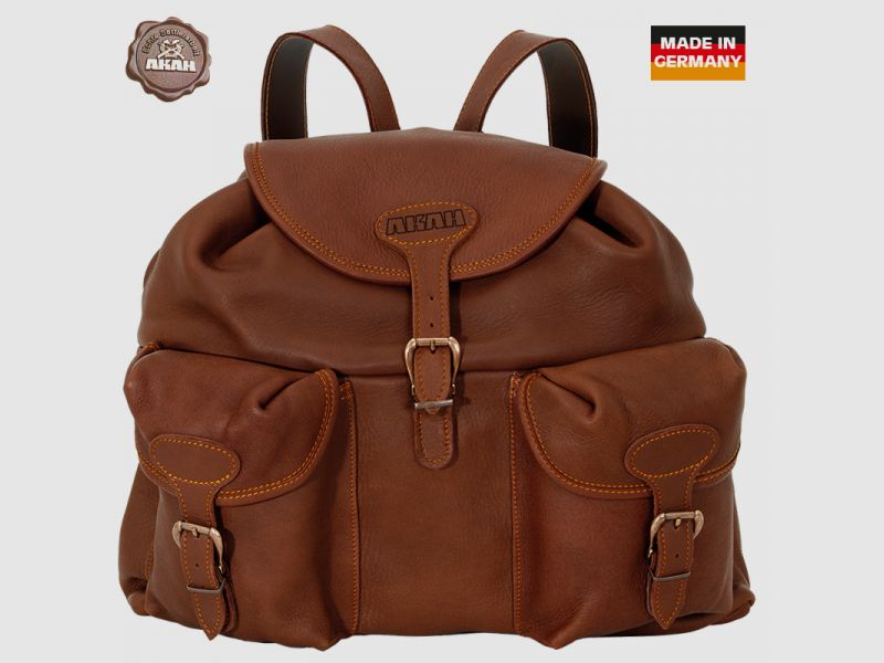 Mochila de cuero de alce AKAH