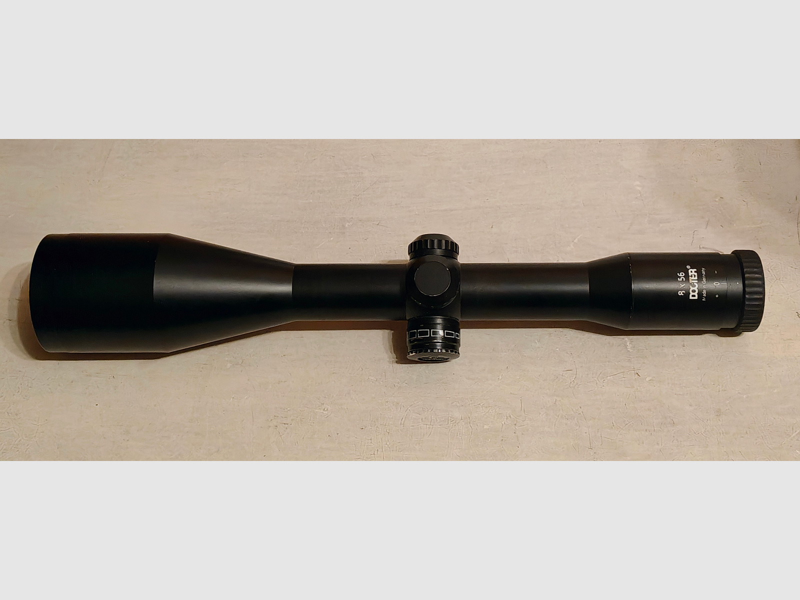 Docter 8x56 night vision scope with illuminated reticle