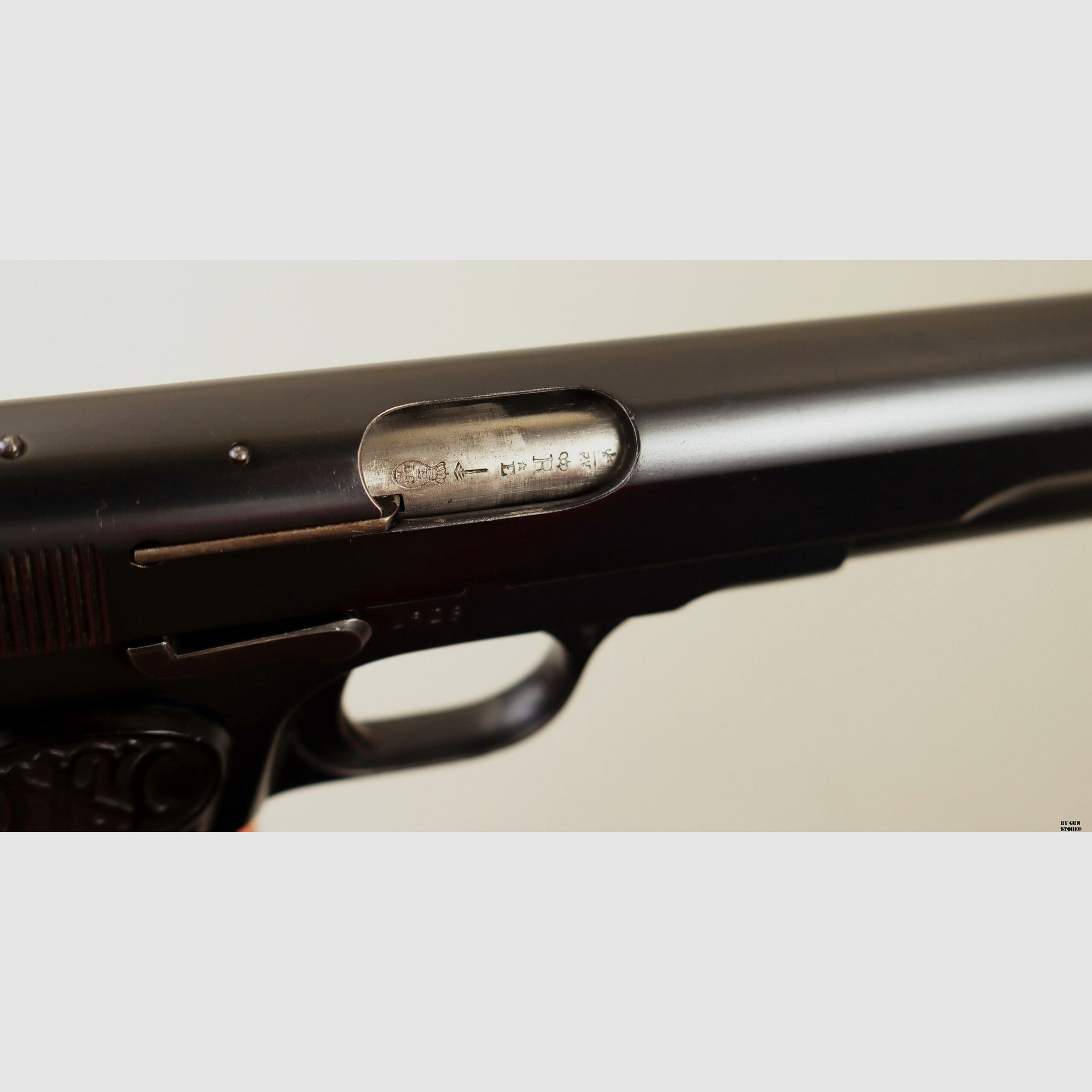 Pistole Fabrique Nationale F.N. mod. 1903 – M/07 cal. 9 Br. L. matr. 1628, Bild 10 von 10