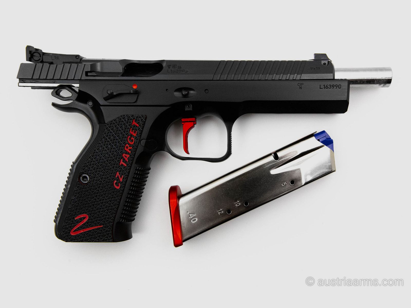 CZ Shadow 2 Target, Canon 6" Pouces, 9×19 mm, image 2 sur 5