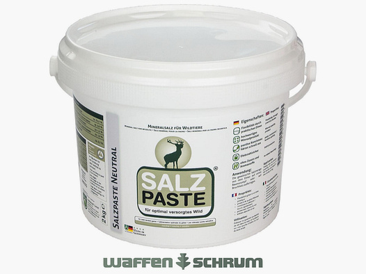 Eurohunt DEUSA Salzpaste - neutral 2kg Eimer
