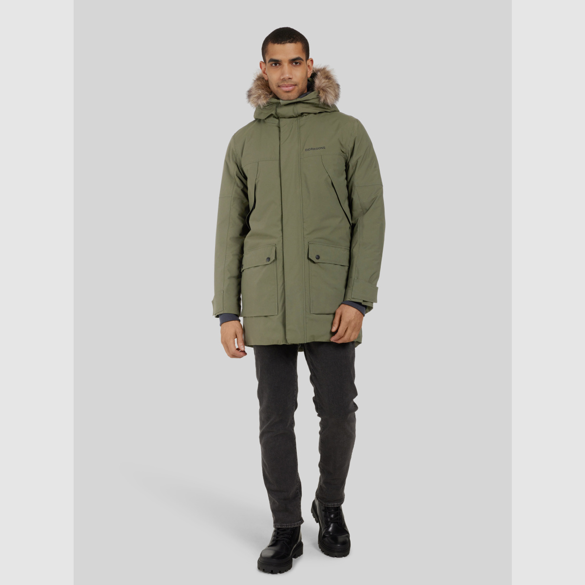 DIDRIKSONS Rick Parka Deep Green