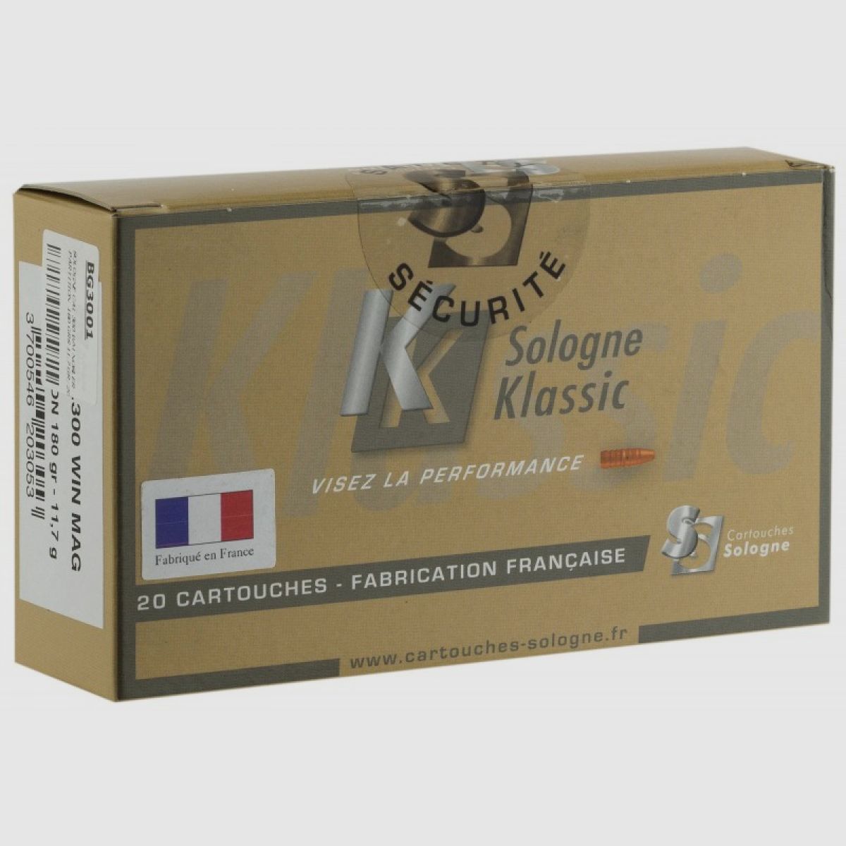 .243 WSSM Nosler BT 6,2g / 95grs