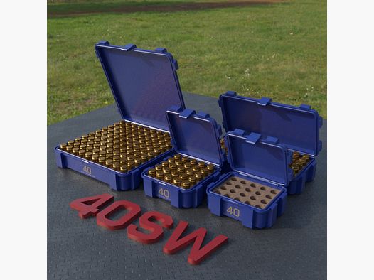 Filamelt skrzynka na amunicję / .40 S&W / 'klapka' / skrzynka na naboje, skrzynka na amunicję