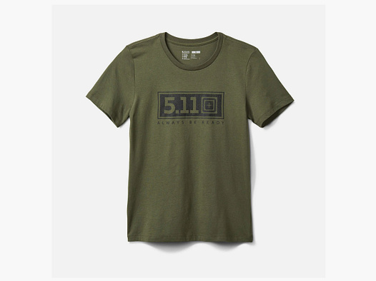 T-Shirt WM 5.11 Logo Rectangle Frauen