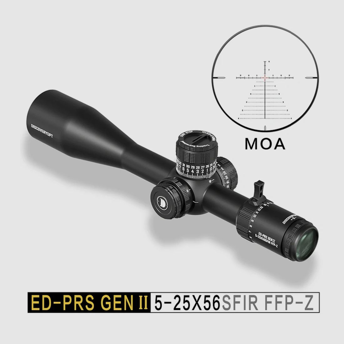 Ottica DiscoveryOpt ED-PRS GEN II 5-25X56 SFIR FFP-Z, immagine 2 di 5