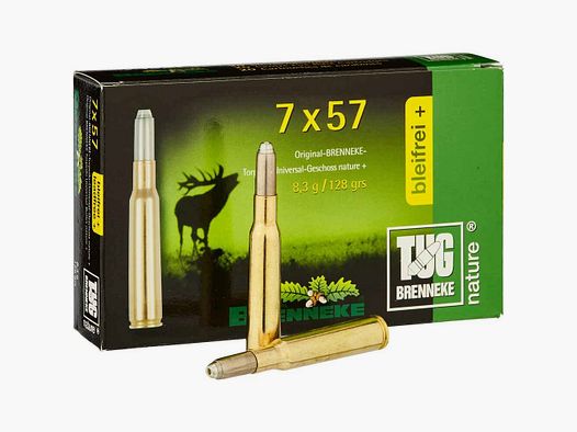 7x57 TUG nature+ 8,3g/128grs. Brenneke