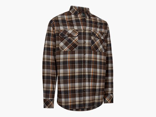 Camisa Robert - Cuadro Marrón - Talla Hombre: 39/40