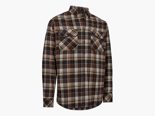 Robert Shirt - Brown Check - Men's Size: 39/40