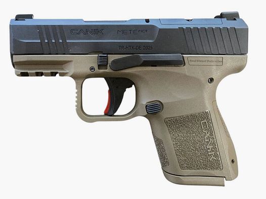 Canik METE MC9 Micro Compact, 9x19, SAO, FDE-noir immédiatement disponible, expédition +20€