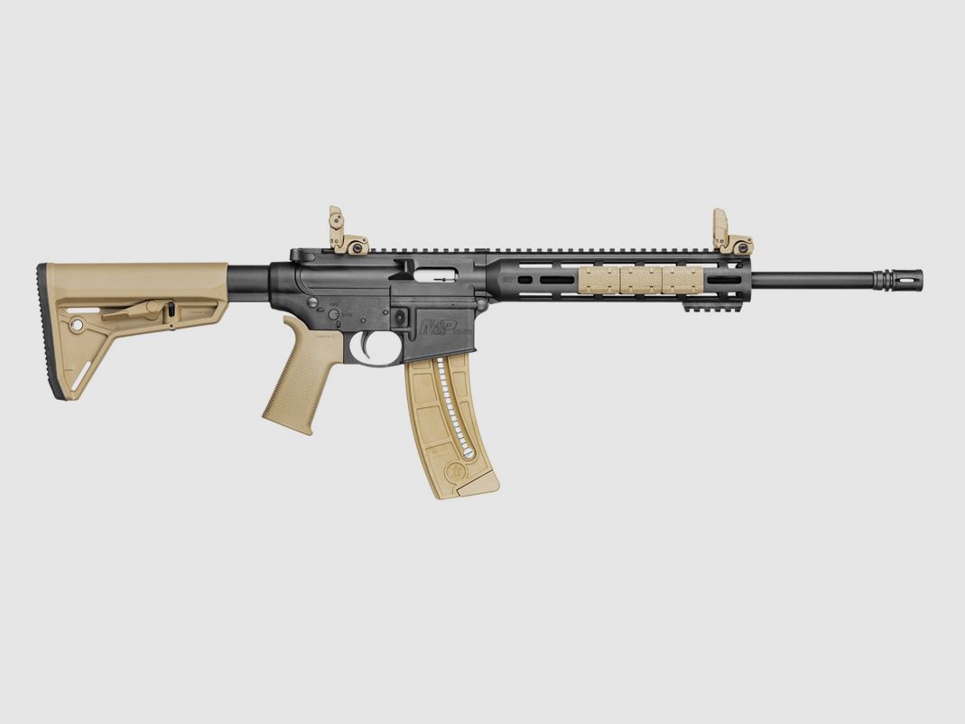 Smith & Wesson Rifle M&P15-22 Sport MOE SL 16.5′ .22Lr. F.D.E., Bild 1 von 5