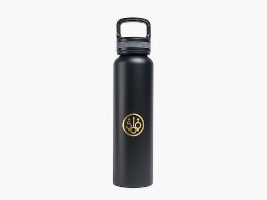 BERETTA – BOUTEILLE 500 ANS AVEC LOGO CÉLÉBRATIF | 710ml 24oz | ÉDITION LIMITÉE | Noir