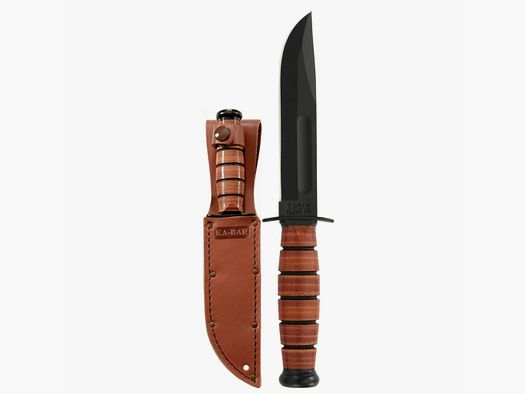 Cuchillo Ka-Bar Single Mark Short Fighting/Utility Liso