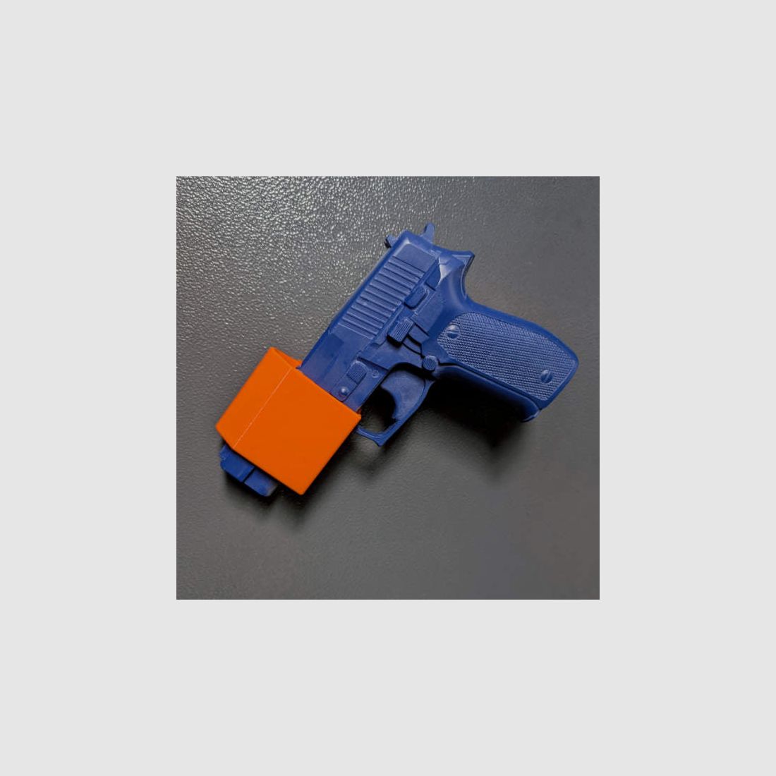 Magnetic block holster for Sig Sauer P226 and similar for gun cabinet - accessories for the gun cabinet