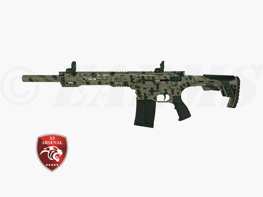 X5 ARSENAL AR-12T MILITARY WOODLAND CAMO 12/76