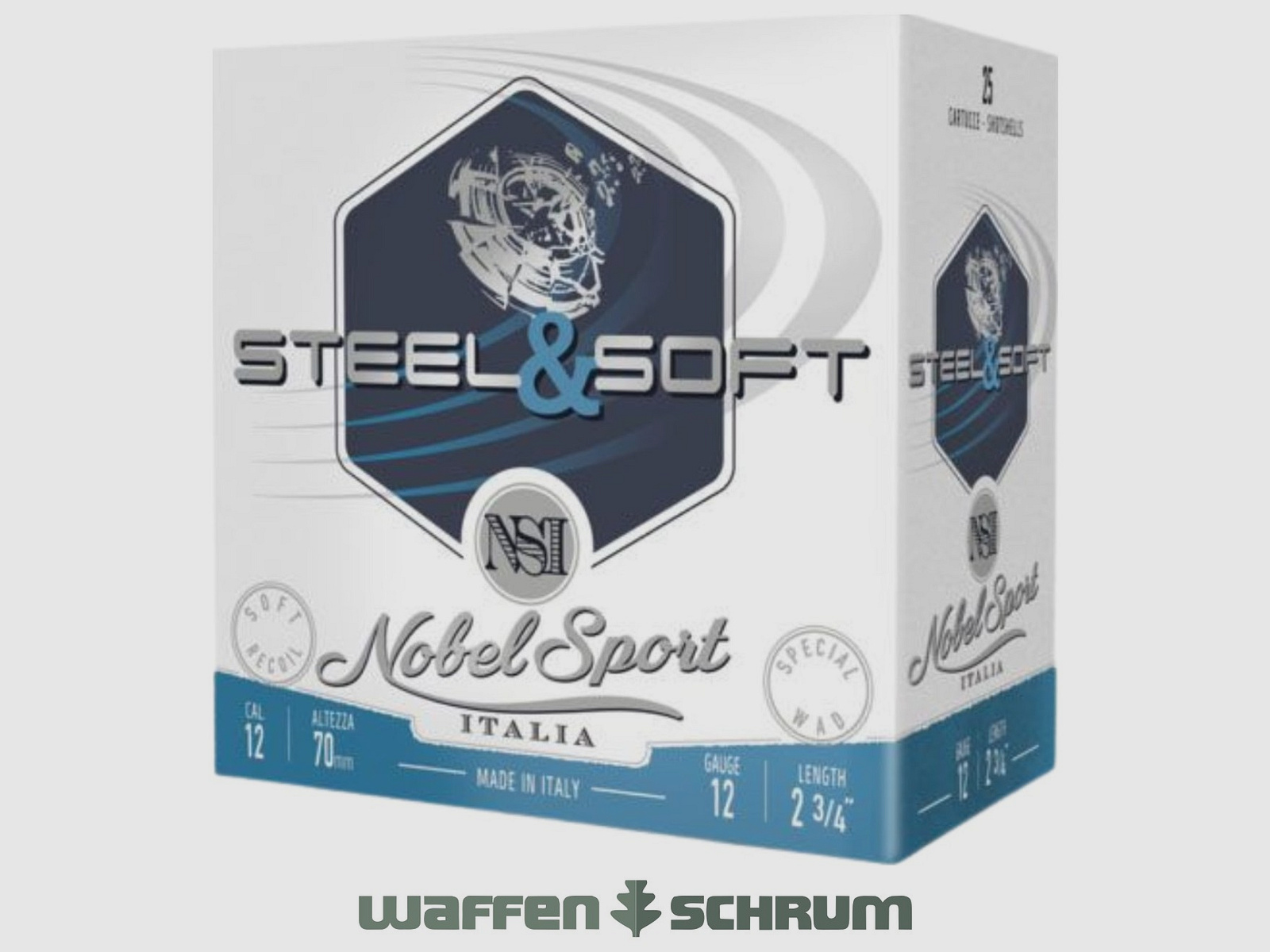 Nobel Sport Italia Steel and Soft Trap 12/70 T7 2.5mm - 24g