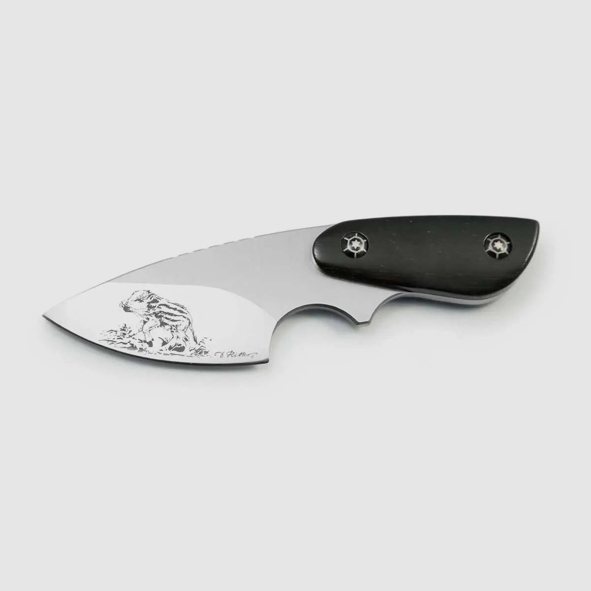 PUMA IP cinghiale, ebano, coltello da collo